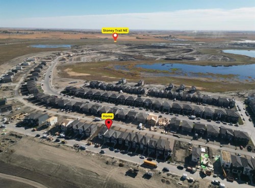 78 Corner Glen Grove Ne, Calgary, AB - Outdoor With View