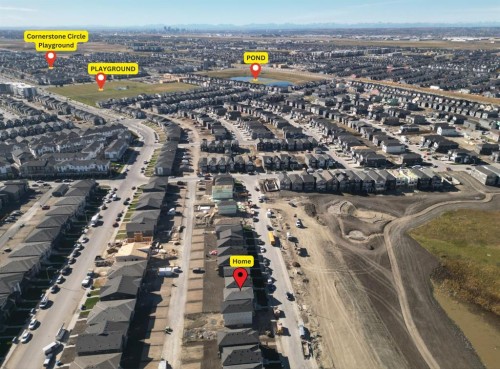 78 Corner Glen Grove Ne, Calgary, AB - Outdoor With View