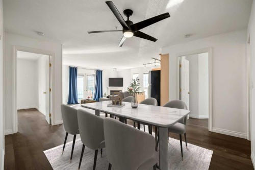 206-630 10 Street Nw, Calgary, AB - Indoor Photo Showing Dining Room