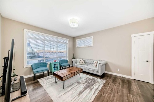 96 Skyview Ranch Avenue Ne, Calgary, AB - Indoor Photo Showing Living Room