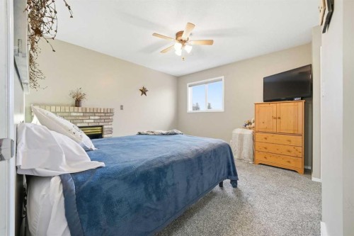302 Strathaven Drive, Strathmore, AB - Indoor Photo Showing Bedroom