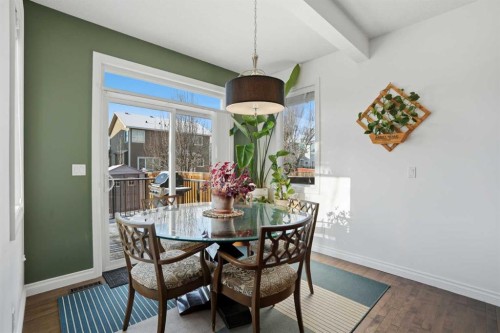 49 Williamstown Green Nw, Airdrie, AB - Indoor Photo Showing Dining Room