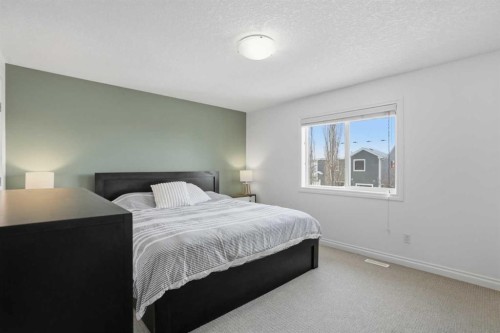 49 Williamstown Green Nw, Airdrie, AB - Indoor Photo Showing Bedroom