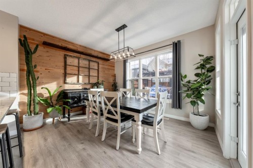 159 Riviera View, Cochrane, AB - Indoor Photo Showing Dining Room