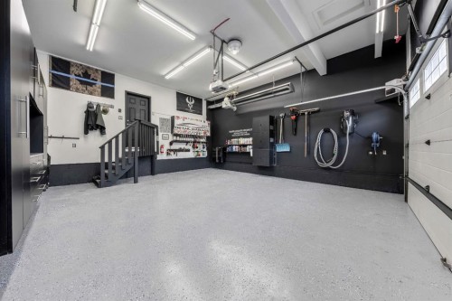 159 Riviera View, Cochrane, AB - Indoor Photo Showing Garage