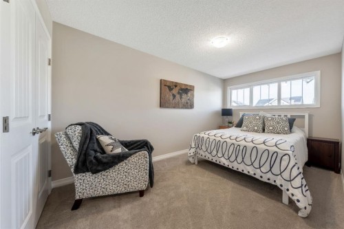 159 Riviera View, Cochrane, AB - Indoor Photo Showing Bedroom
