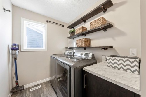 159 Riviera View, Cochrane, AB - Indoor Photo Showing Laundry Room