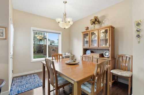 160 Sage Valley Circle Nw, Calgary, AB - Indoor Photo Showing Dining Room