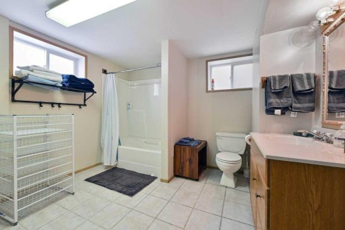1455 Russell Road Ne, Calgary, AB - Indoor Photo Showing Bathroom