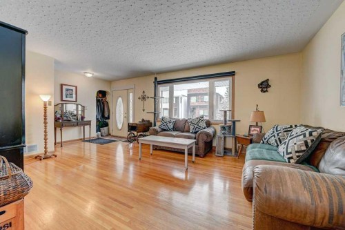 1455 Russell Road Ne, Calgary, AB - Indoor Photo Showing Living Room
