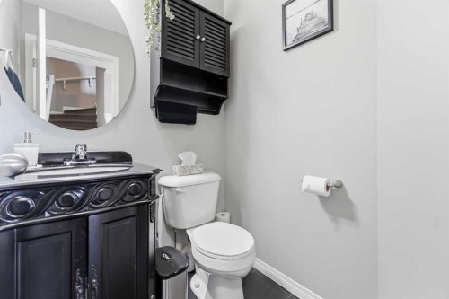 59 New Brighton Common Se, Calgary, AB - Indoor Photo Showing Bathroom