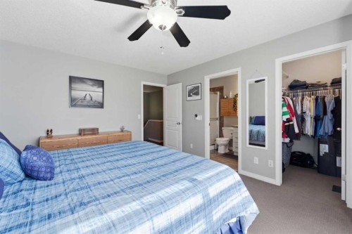 59 New Brighton Common Se, Calgary, AB - Indoor Photo Showing Bedroom