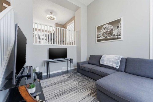 59 New Brighton Common Se, Calgary, AB - Indoor Photo Showing Living Room