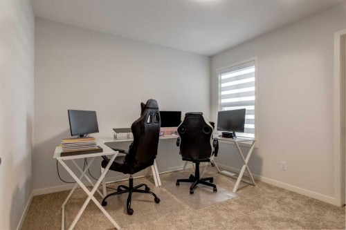 29 Marmot Passage Nw, Calgary, AB - Indoor Photo Showing Office