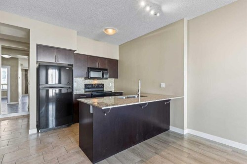 1103-8880 Horton Road Se, Calgary, AB - Indoor Photo Showing Kitchen