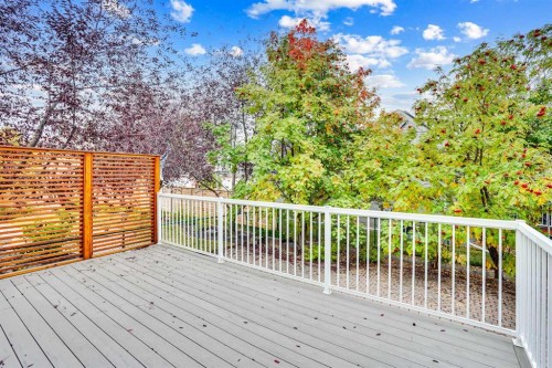 38 Strathridge Crescent Sw, Calgary, AB - Outdoor With Balcony With Deck Patio Veranda