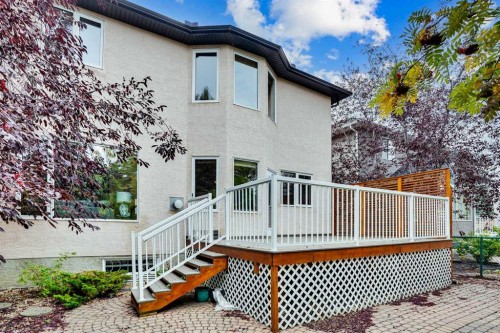 38 Strathridge Crescent Sw, Calgary, AB - Outdoor With Deck Patio Veranda With Exterior