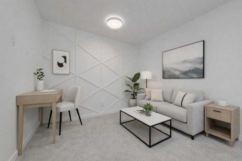 8136 47 Avenue Nw, Calgary, AB - Indoor Photo Showing Living Room