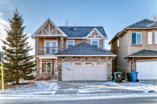 1156 Sherwood Boulevard Nw, Calgary, AB - Outdoor With Facade
