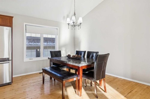 100B Westview Drive, Nanton, AB - Indoor Photo Showing Dining Room