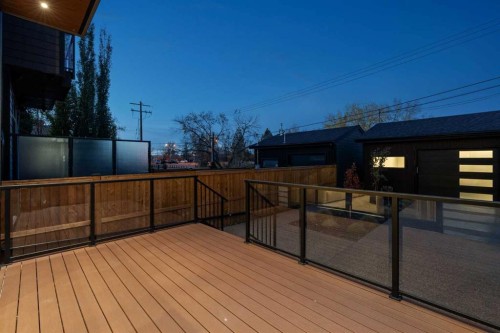 1330 8 Avenue Se, Calgary, AB - Outdoor With Deck Patio Veranda