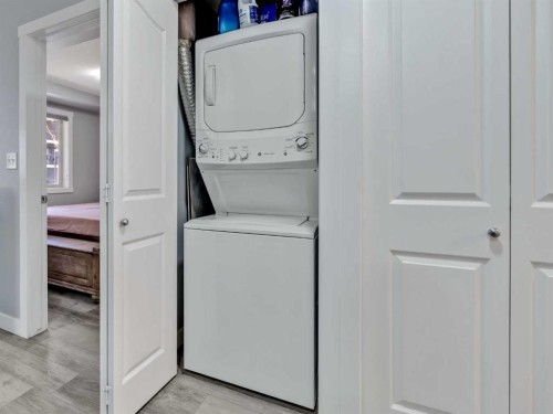 117-7130 80 Avenue Ne, Calgary, AB - Indoor Photo Showing Laundry Room