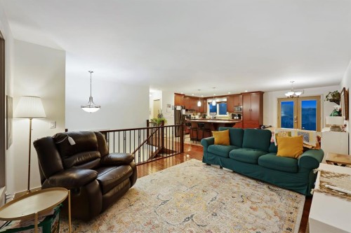 256 Lysander Place Se, Calgary, AB - Indoor Photo Showing Living Room