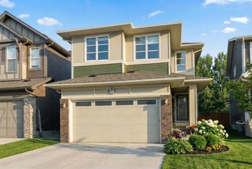 223 Savanna Way Ne, Calgary, AB - Outdoor With Facade