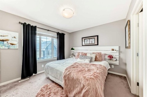 309 Nolanlake Villas Nw, Calgary, AB - Indoor Photo Showing Bedroom