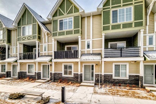 309 Nolanlake Villas Nw, Calgary, AB - Outdoor With Balcony With Facade
