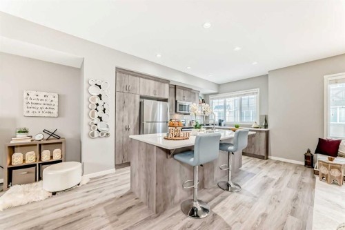 309 Nolanlake Villas Nw, Calgary, AB - Indoor Photo Showing Dining Room