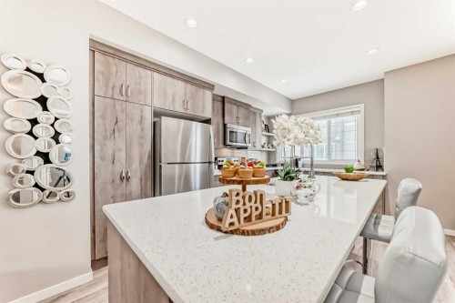 309 Nolanlake Villas Nw, Calgary, AB - Indoor Photo Showing Kitchen