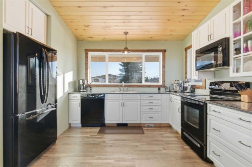619 Lakeside Drive, Rural Vulcan County, AB - Indoor Photo Showing Kitchen