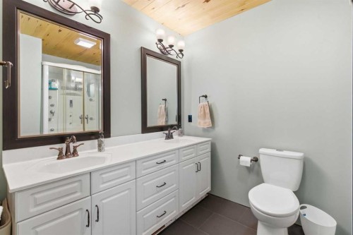 619 Lakeside Drive, Rural Vulcan County, AB - Indoor Photo Showing Bathroom