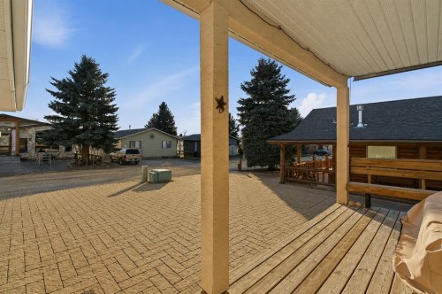 619 Lakeside Drive, Rural Vulcan County, AB - Outdoor With Deck Patio Veranda With Exterior