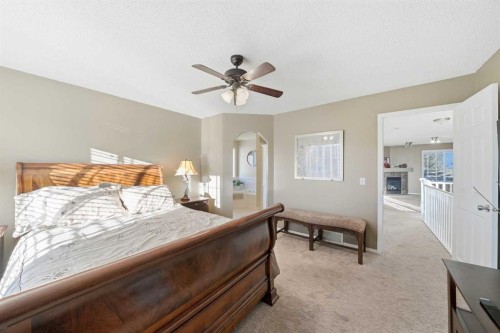 14 Kincora Drive Nw, Calgary, AB - Indoor Photo Showing Bedroom