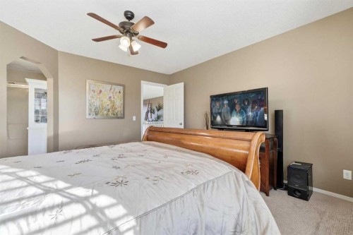 14 Kincora Drive Nw, Calgary, AB - Indoor Photo Showing Bedroom