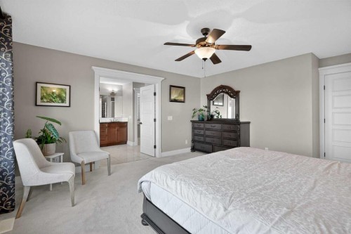 72 Rockcliff Grove Nw, Calgary, AB - Indoor Photo Showing Bedroom
