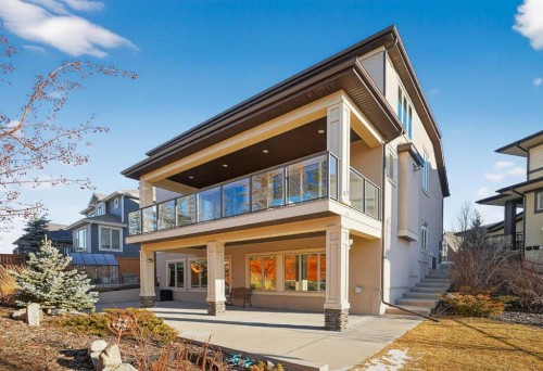 72 Rockcliff Grove Nw, Calgary, AB - Outdoor With Balcony
