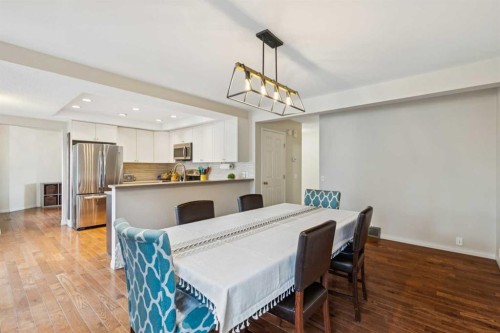 124 Woodmark Crescent Sw, Calgary, AB - Indoor Photo Showing Dining Room