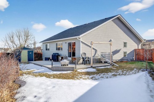 26 Mackenzie Way, Carstairs, AB - Outdoor With Deck Patio Veranda
