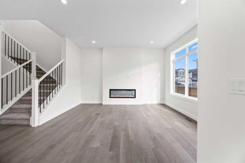 108 Waterford Way, Chestermere, AB - Indoor With Fireplace