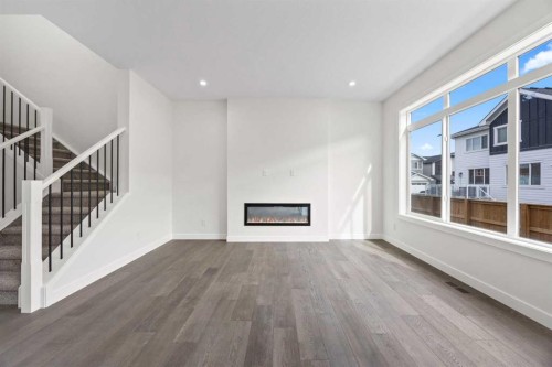 108 Waterford Way, Chestermere, AB - Indoor With Fireplace