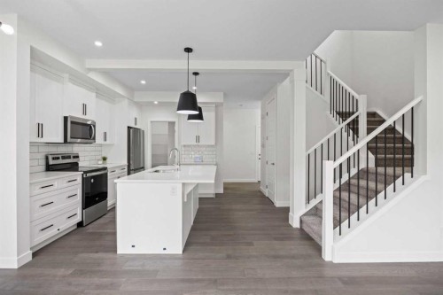 108 Waterford Way, Chestermere, AB - Indoor Photo Showing Kitchen