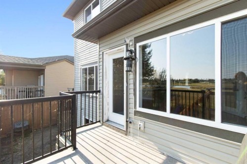 100 Lakeside View, Strathmore, AB - Outdoor With Deck Patio Veranda With Exterior