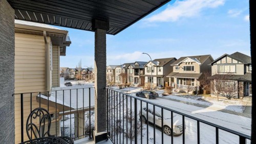 389 Cranberry Circle Se, Calgary, AB - Outdoor With Balcony