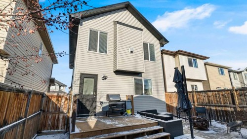389 Cranberry Circle Se, Calgary, AB - Outdoor With Deck Patio Veranda