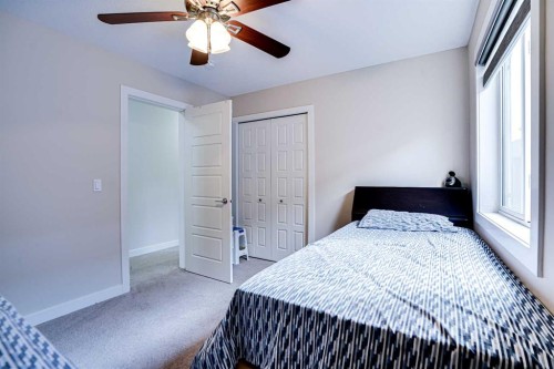 126 Saddlestone Park Ne, Calgary, AB - Indoor Photo Showing Bedroom