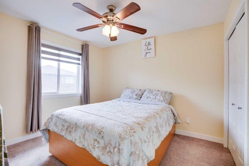 126 Saddlestone Park Ne, Calgary, AB - Indoor Photo Showing Bedroom
