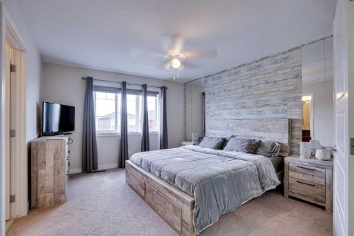 126 Saddlestone Park Ne, Calgary, AB - Indoor Photo Showing Bedroom
